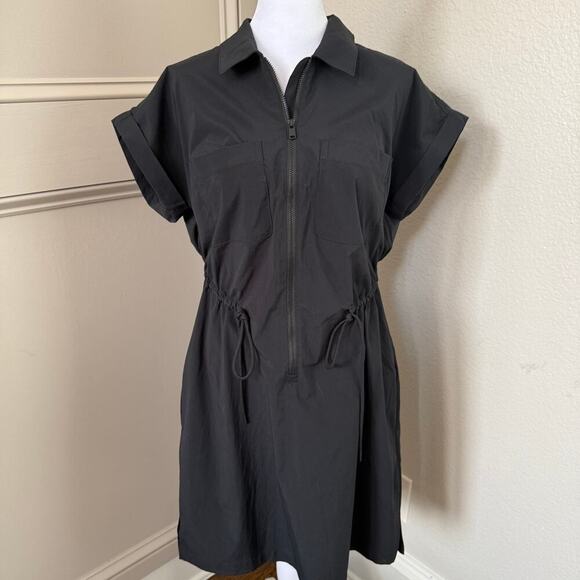 Athleta Dresses & Skirts - Athleta Women's Topspin Dress Athleisure Outdoors Pickle Ball Tennis - S Black